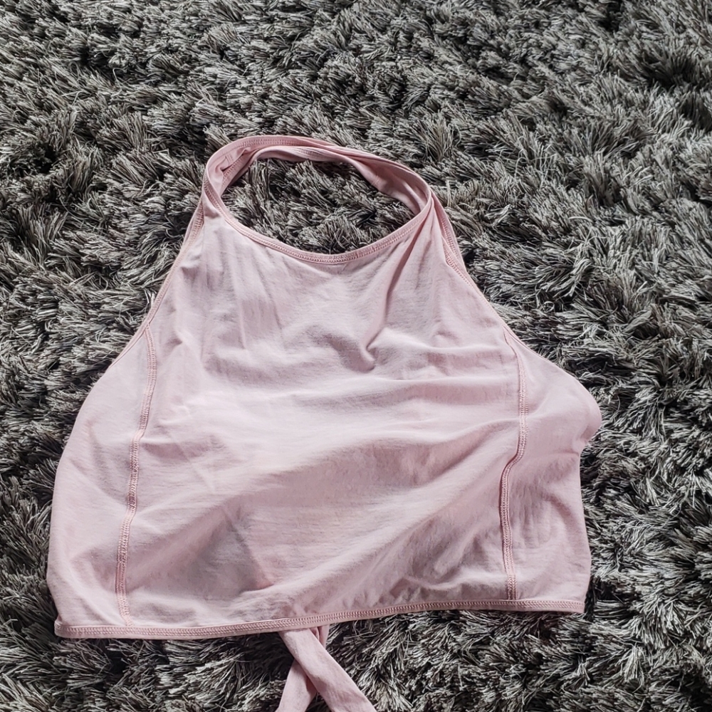 Lululemon pink tank
